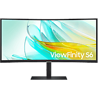 MediaMarkt SAMSUNG ViewFinity S6 LS34C652UAUXEN - 34 inch - 3440 x 1440 (Ultrawide Quad HD) - VA-paneel - in hoogte verstelbaar aanbieding
