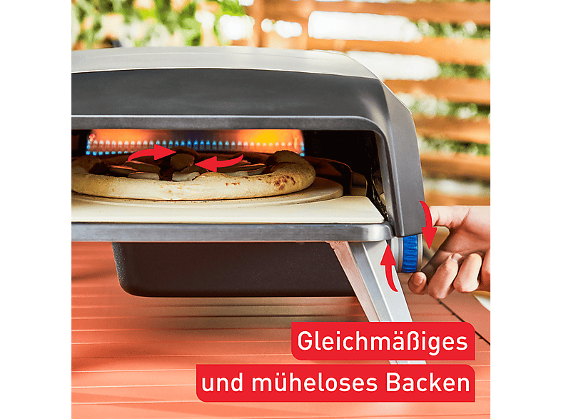 Tefal JM4130 Pizza Pronto Pizzaofen, Silber — Foto 2 von 5