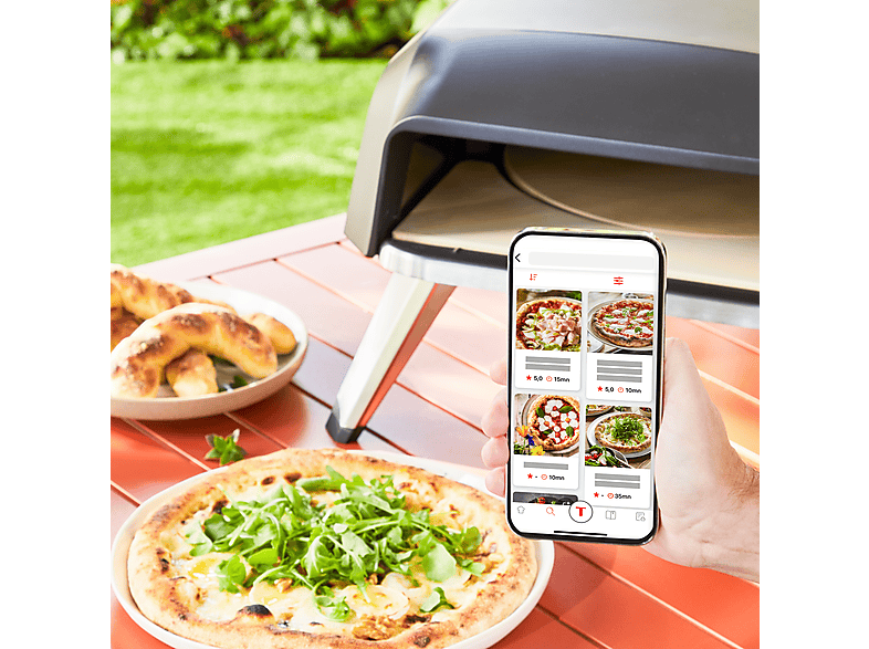 Tefal JM4130 Pizza Pronto Pizzaofen, Silber — Foto 5 von 5