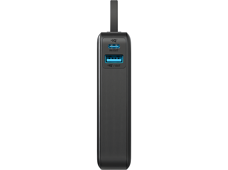 Anker Nano Powerbank, 10.000 mAh, 30W, Built-In USB-C Kabel, Schwarz — Foto 2 von 5