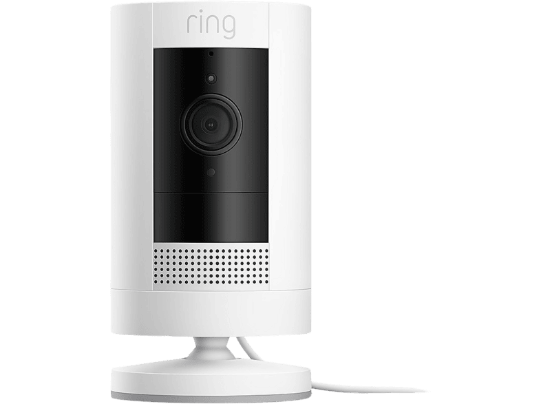 RING Camera Stick Up Plug-in Wit (B0C5QV5S4J) | MediaMarkt