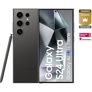 SAMSUNG Smartphone Galaxy S24 Ultra 5G 256GB Titanium Black (SM-S928BZKGEUB)