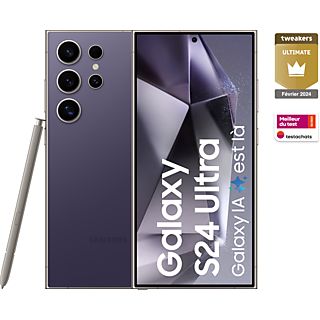 SAMSUNG Smartphone Galaxy S24 Ultra 5G 512GB Titanium Violet (SM-S928BZVHEUB)