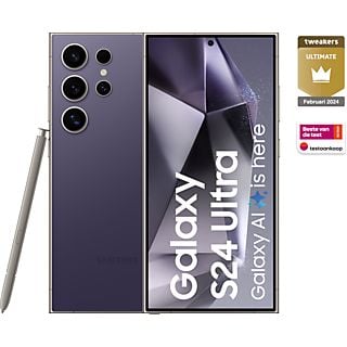 SAMSUNG Smartphone Galaxy S24 Ultra 5G 256GB Titanium Violet (SM-S928BZVGEUB)