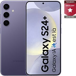 SAMSUNG Smartphone Galaxy S24 Plus 5G 256GB Cobalt Violet (SM-S926BZVDEUB)