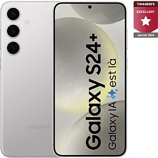 SAMSUNG Smartphone Galaxy S24 Plus 5G 512GB Marble Grey (SM-S926BZAGEUB)