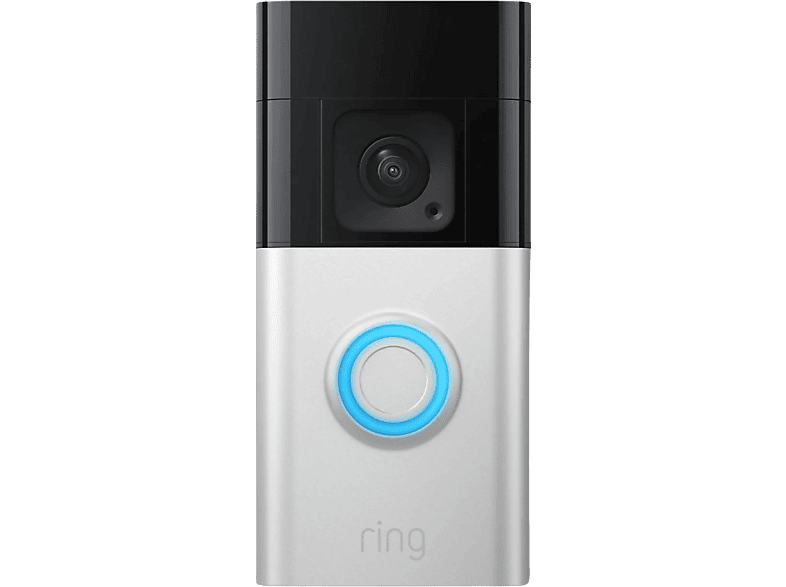 Ring Slimme Video-deurbel Batterij Plus Met Chime (2nd Gen.) Nikkel Satijn (b0bfjnl42p)