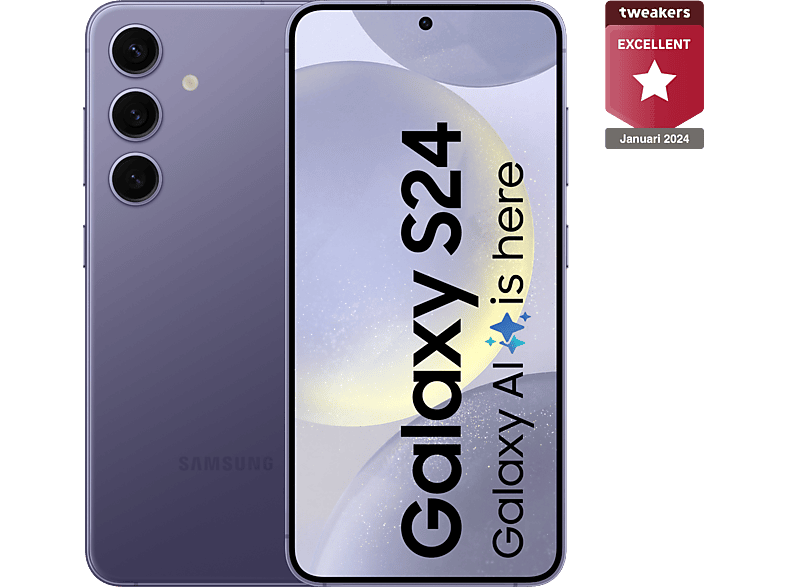 Samsung Smartphone Galaxy S24 5g 256gb Cobalt Violet (sm-s921bzvgeub)