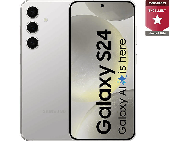 Samsung Smartphone Galaxy S24 5g 128gb Marble Grey (sm-s921bzadeub)