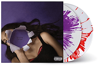 Olivia Rodrigo - Guts (Spilled) (Deluxe White, Purple & Red Splatter Vinyl) (Vinyl LP (nagylemez))