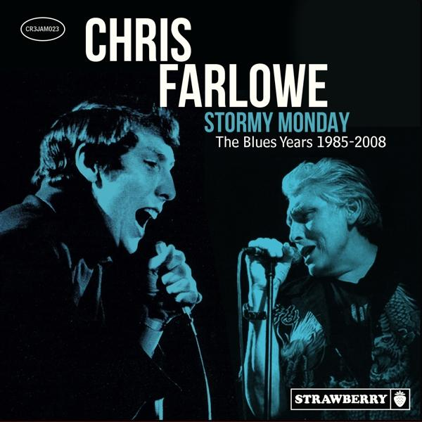 Albumcover mit Chris Farlowe, der mit einem Mikrofon mit blauem Farbton singt.