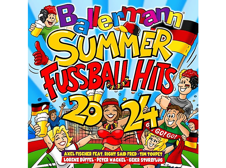 VARIOUS - Ballermann Summer - Fussball Hits 2024 - (CD)