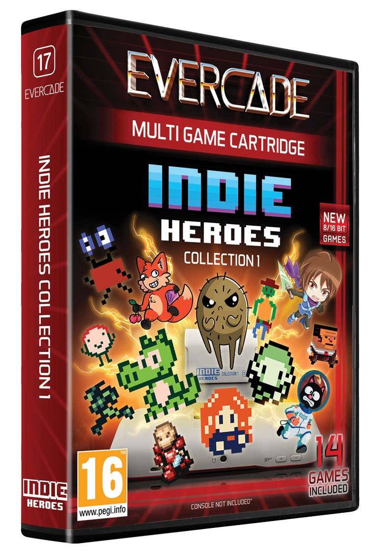 Zestaw gier Evercade Indie Heroes Kolekcja 1