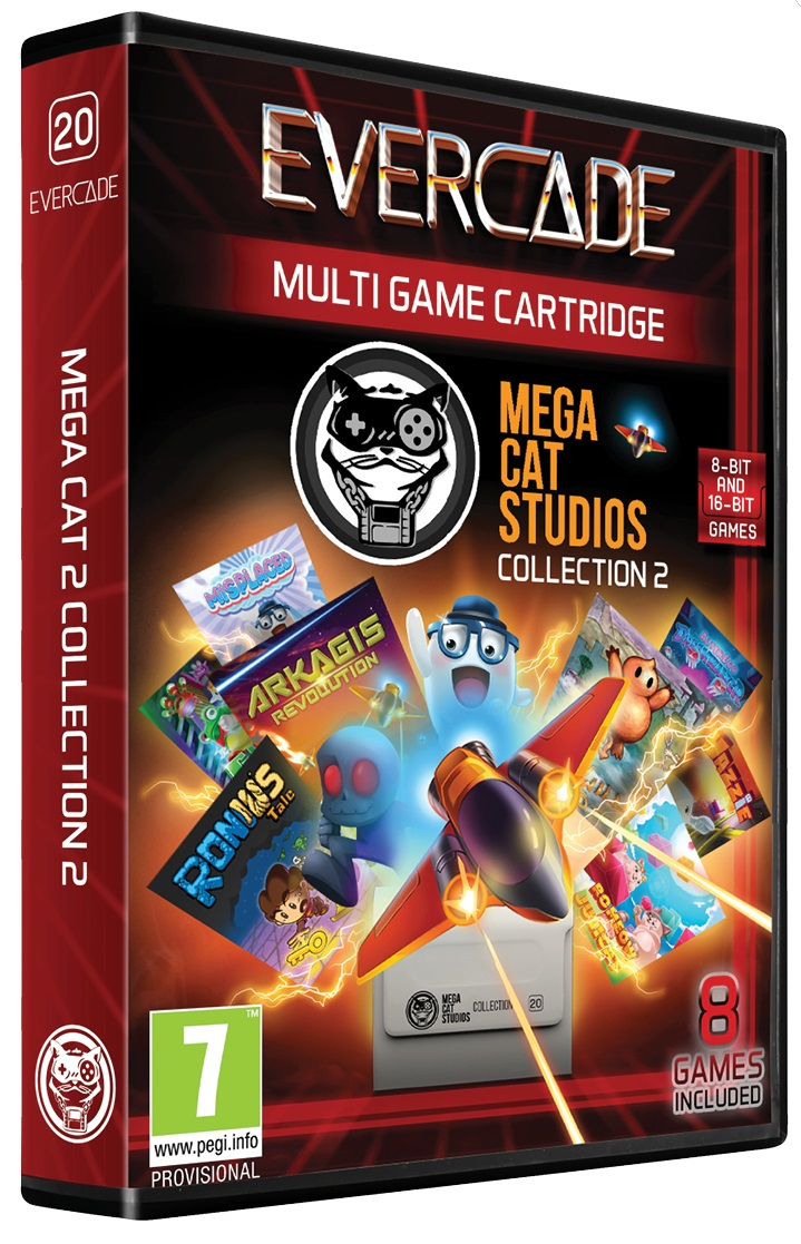 Zestaw gier Evercade Mega Cat Studios Kolekcja 2