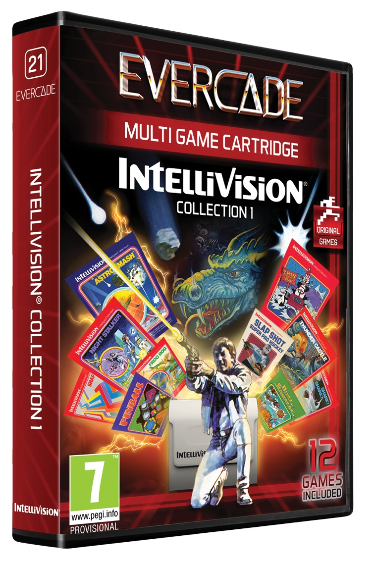 Zestaw gier Evercade Intellivision Kolekcja 1