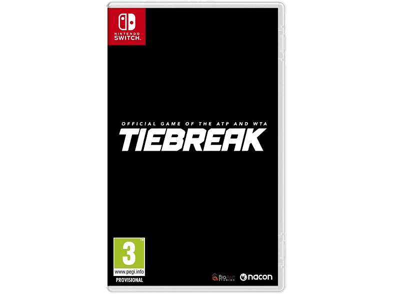 Bigben Games Tiebreak: Official Game Of The Atp And Wta Nl/fr Switch