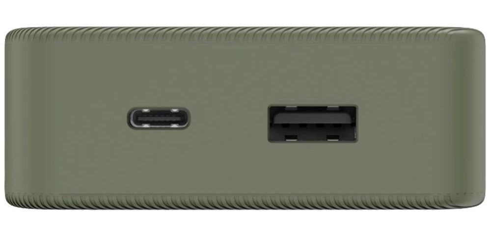 Zbliżenie portu ładowania USB.