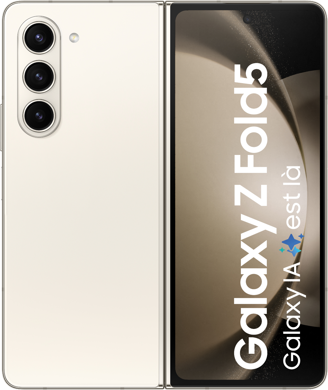SAMSUNG Smartphone Galaxy Z Fold5 5G 512 GB Cream (SM-F946BZECEUB)