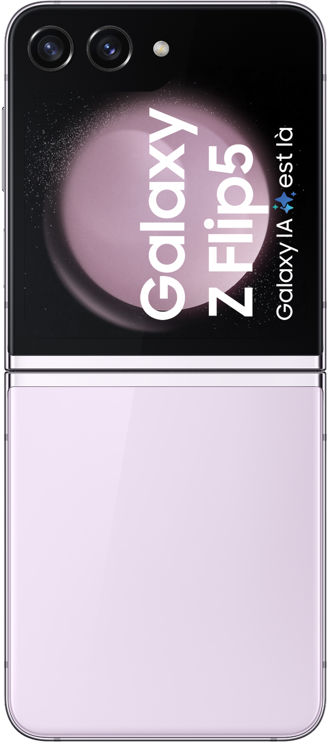 SAMSUNG Smartphone Galaxy Z Flip5 5G 256 GB Lavender (SM-F731BLIGEUB)