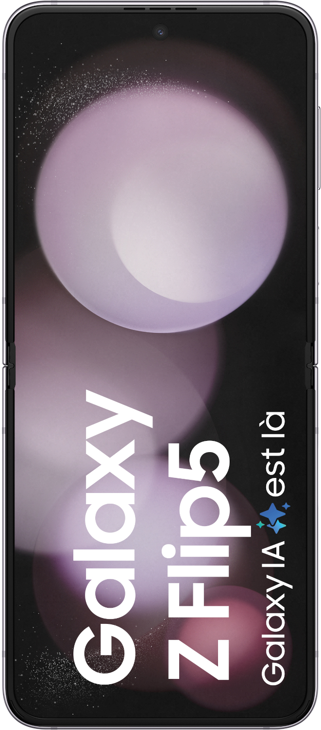 SAMSUNG Smartphone Galaxy Z Flip5 5G 256 GB Lavender (SM-F731BLIGEUB)