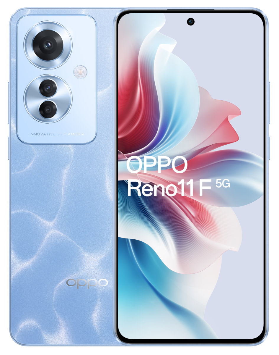 OUTLET | Smartfon OPPO Reno 11F 5G 8/256GB Niebieski | MediaMarkt