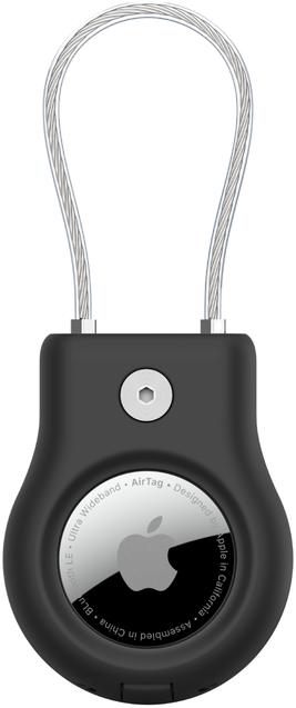 BELKIN Biztonsági tartó fémszíjjal Airtaghez, fekete (MSC009btBK)