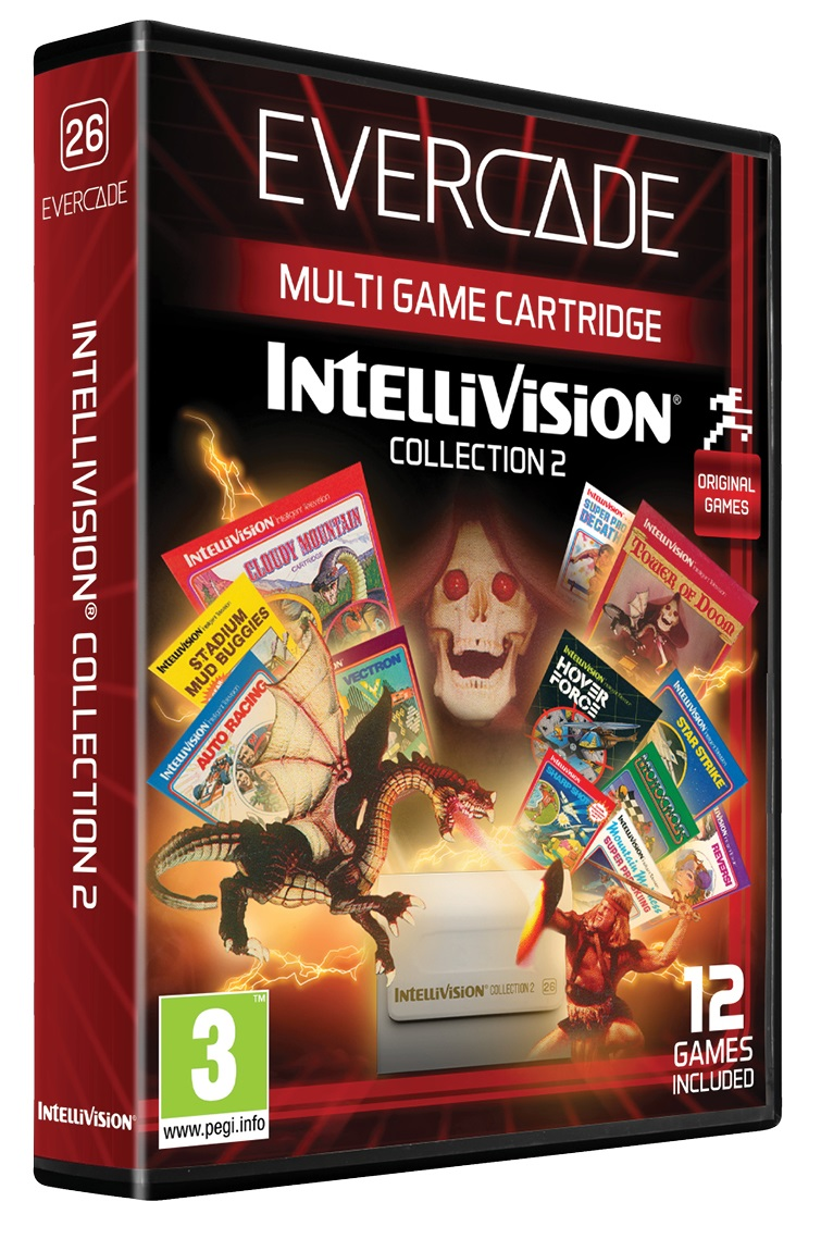 Zestaw gier Evercade Intellivision Kolekcja 2