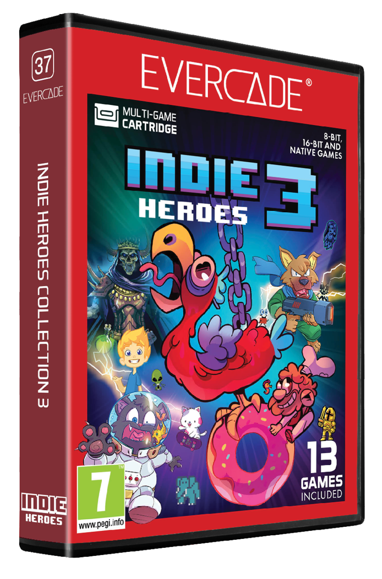Zestaw gier Evercade Indie Heroes Kolekcja 3
