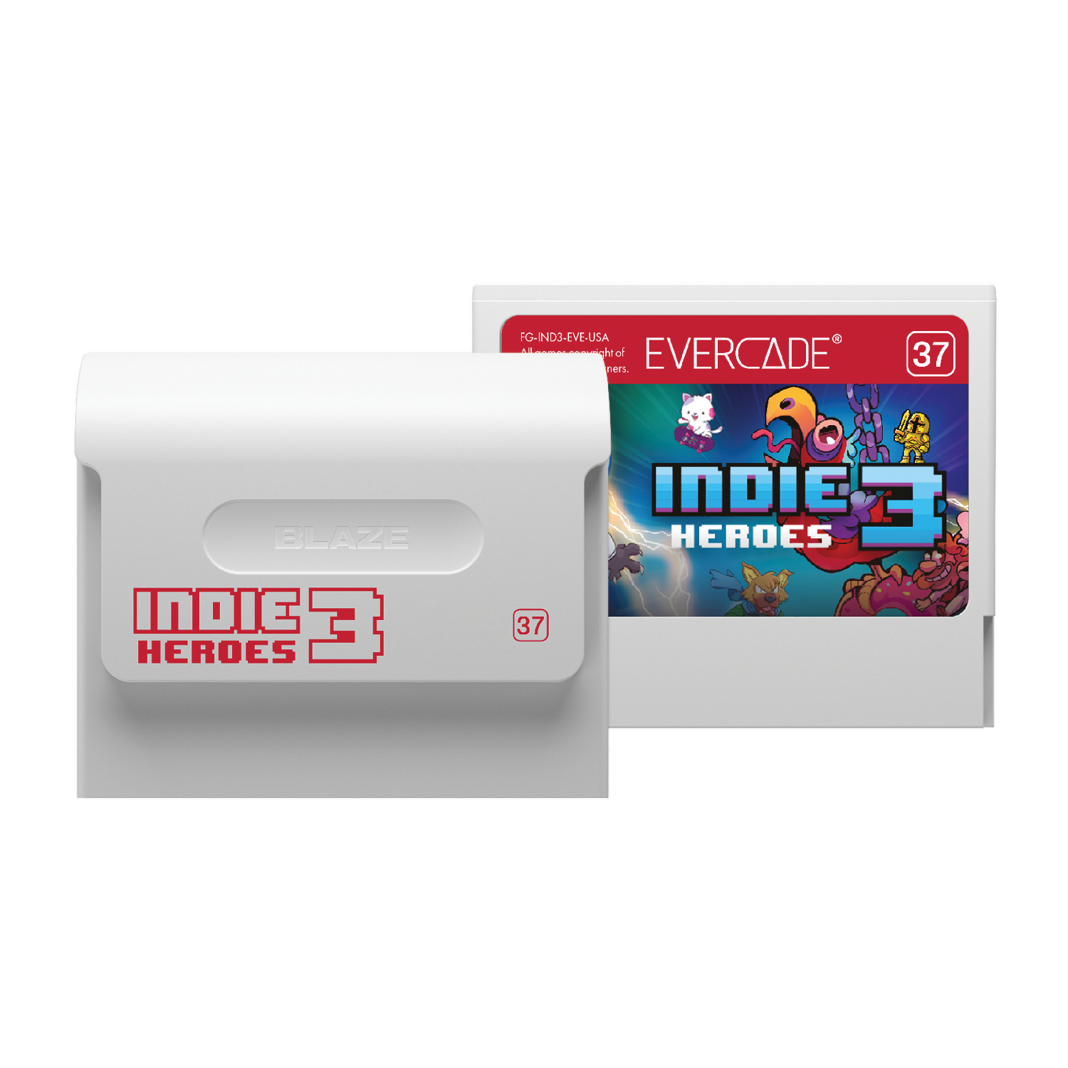 Zestaw gier Evercade Indie Heroes Kolekcja 3
