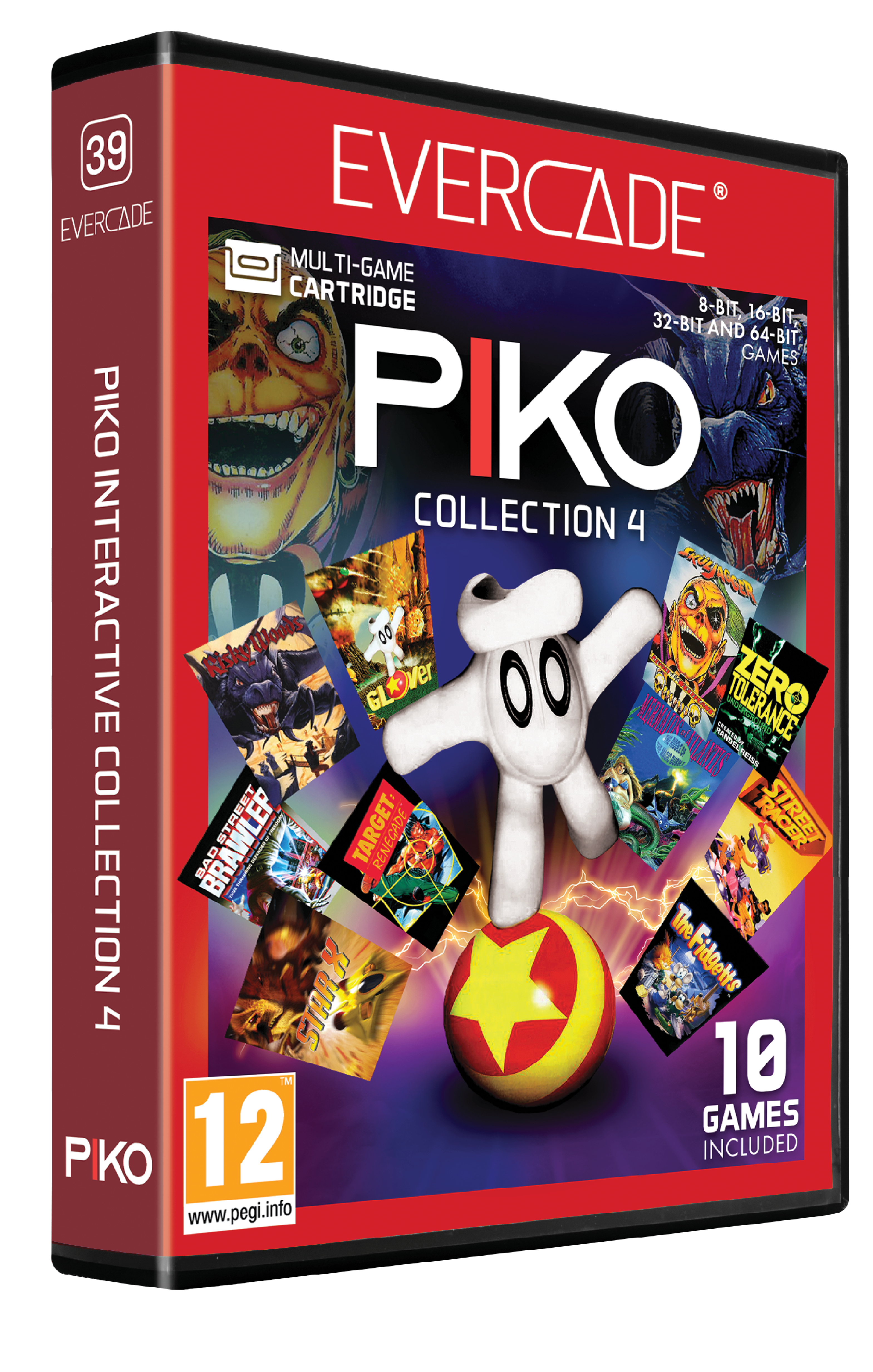 Zestaw gier Evercade Piko Kolekcja 4