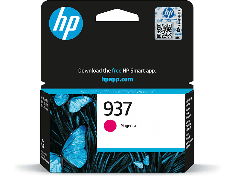 HP 937 Magenta Original Druckerpatrone (4S6W3NE)