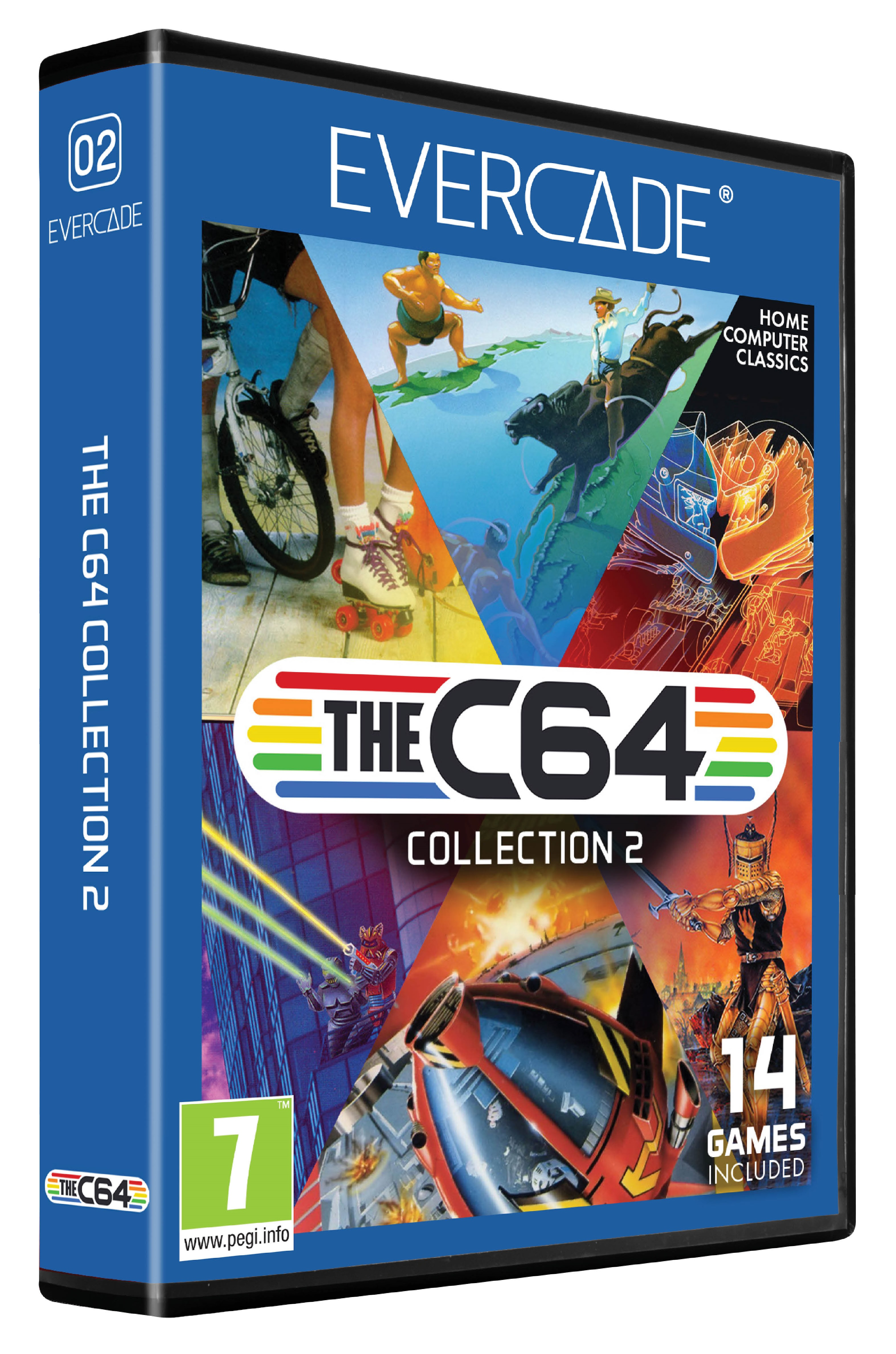 Zestaw gier Evercade THE C64 Kolekcja 2