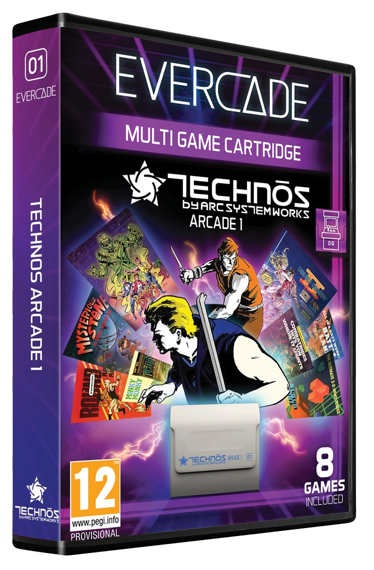 Zestaw gier Evercade Technos Arcade 1