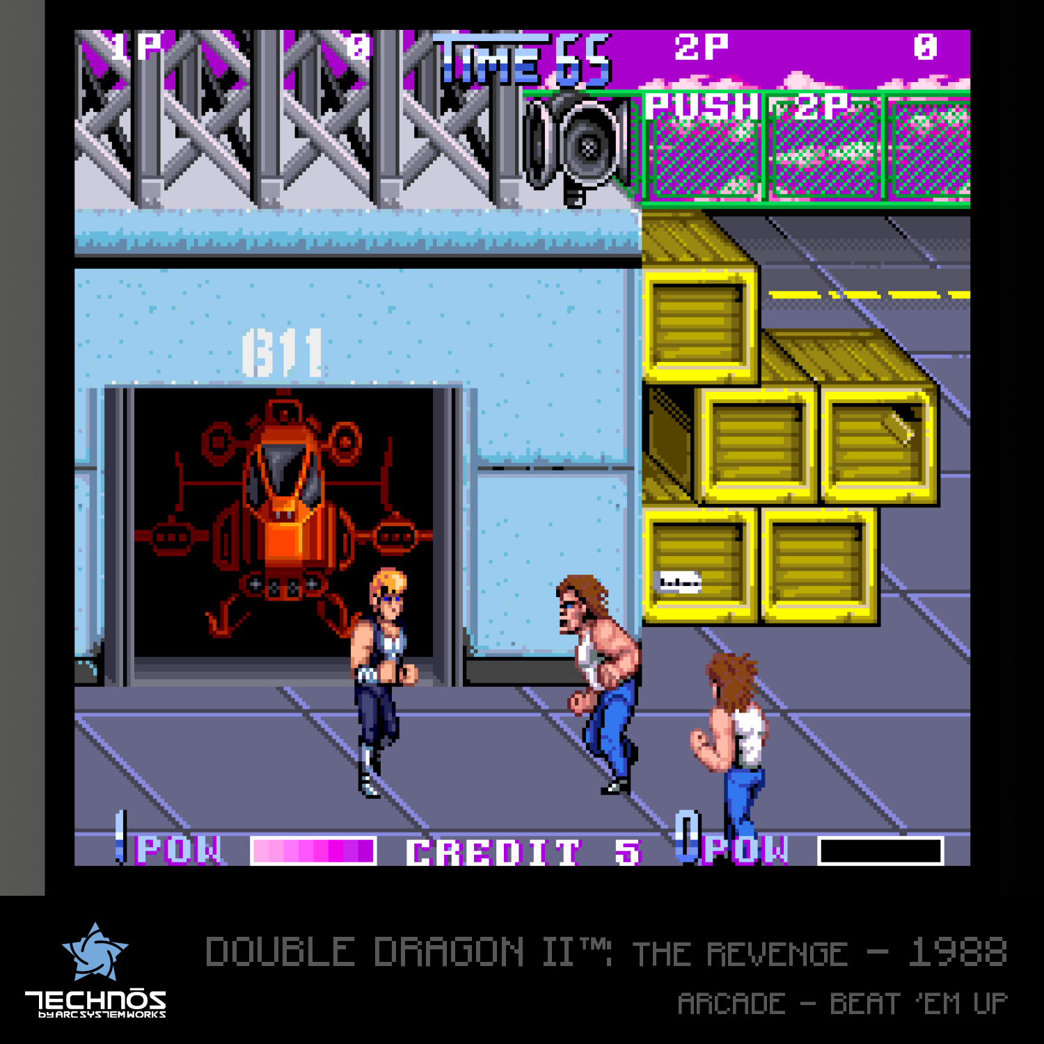 Zestaw gier Evercade Technos Arcade 1