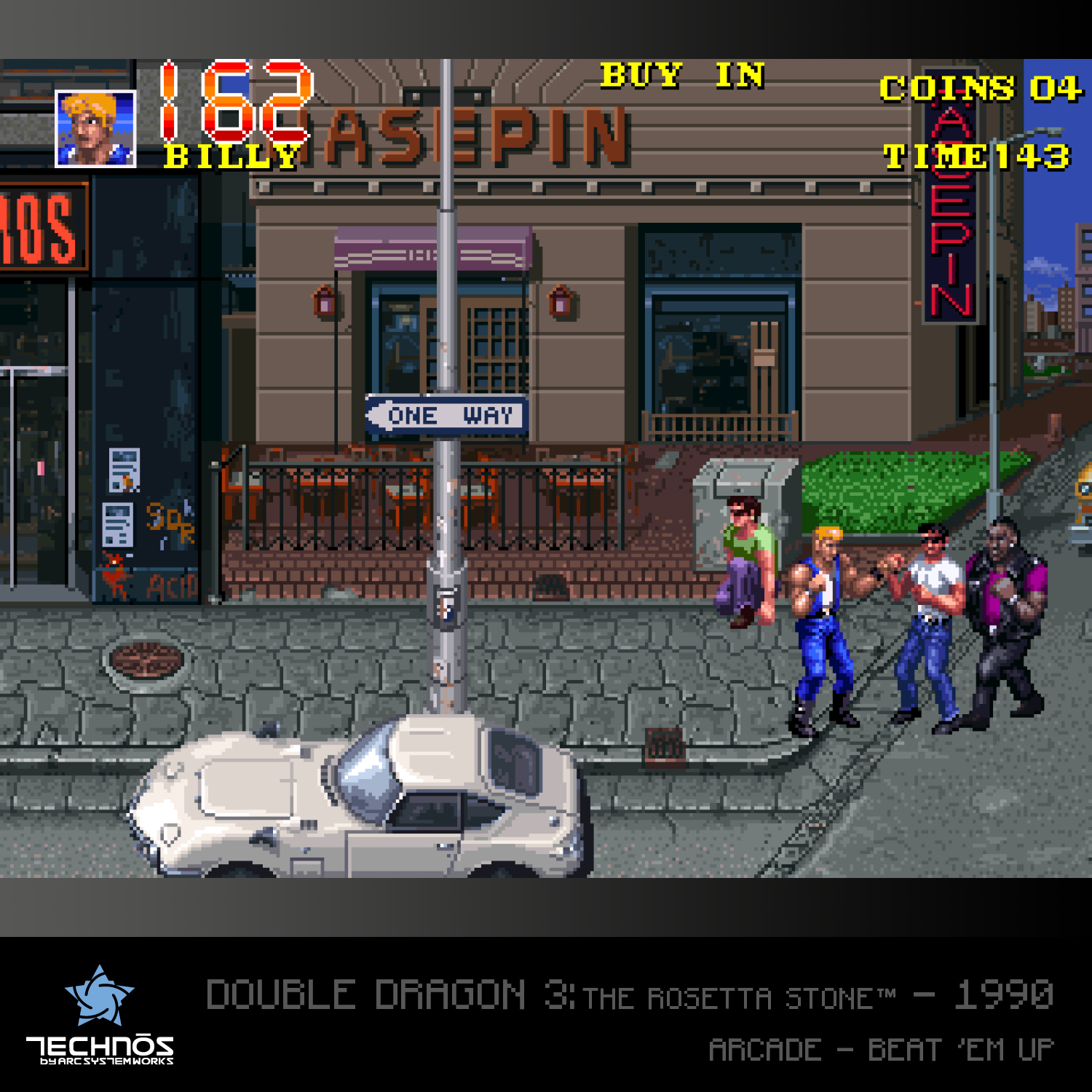 Zestaw gier Evercade Technos Arcade 1
