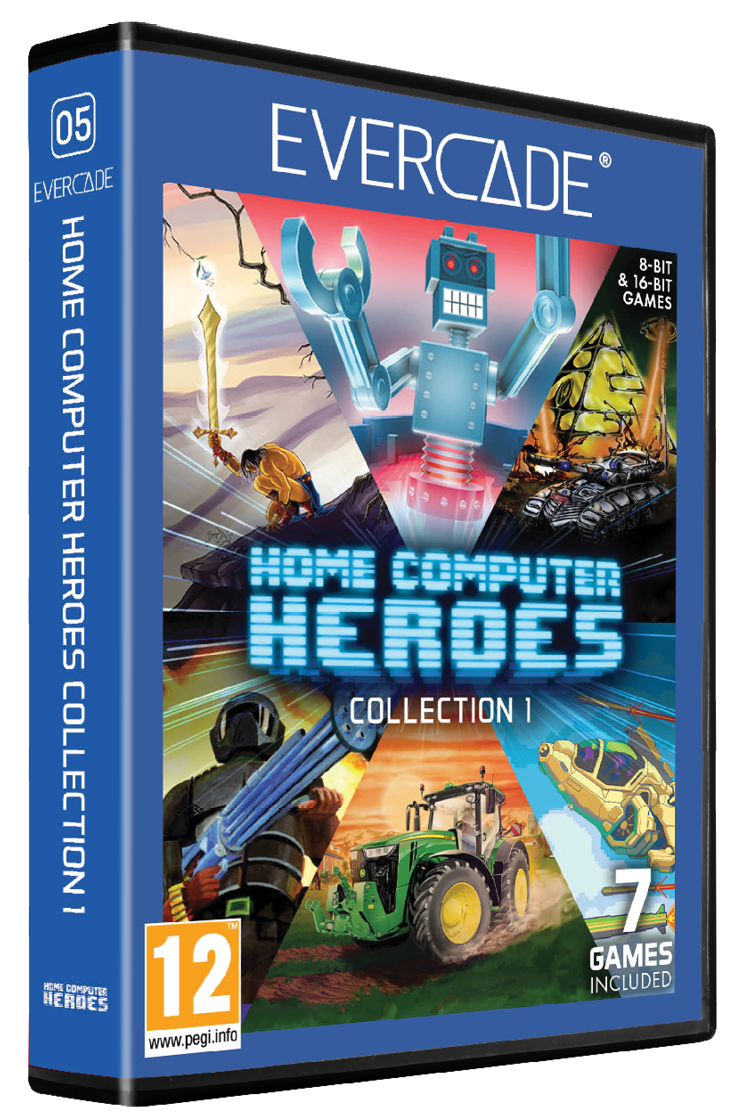 Zestaw gier Evercade Home Computer Heroes Collection 1
