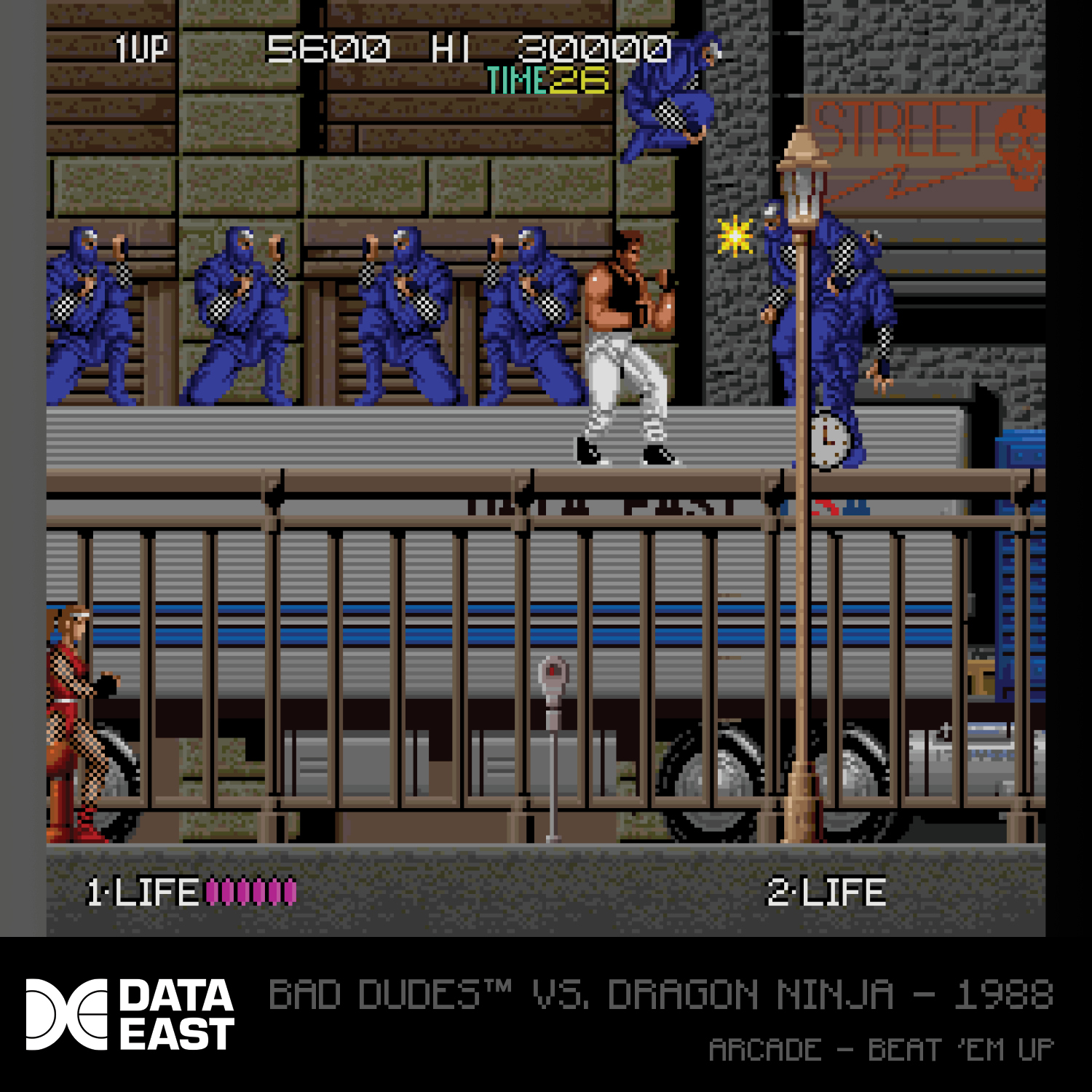 Zestaw gier Evercade Data East Arcade 1