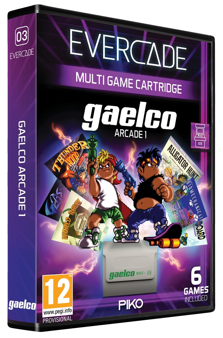 Zestaw gier Evercade Gaelco Arcade 1