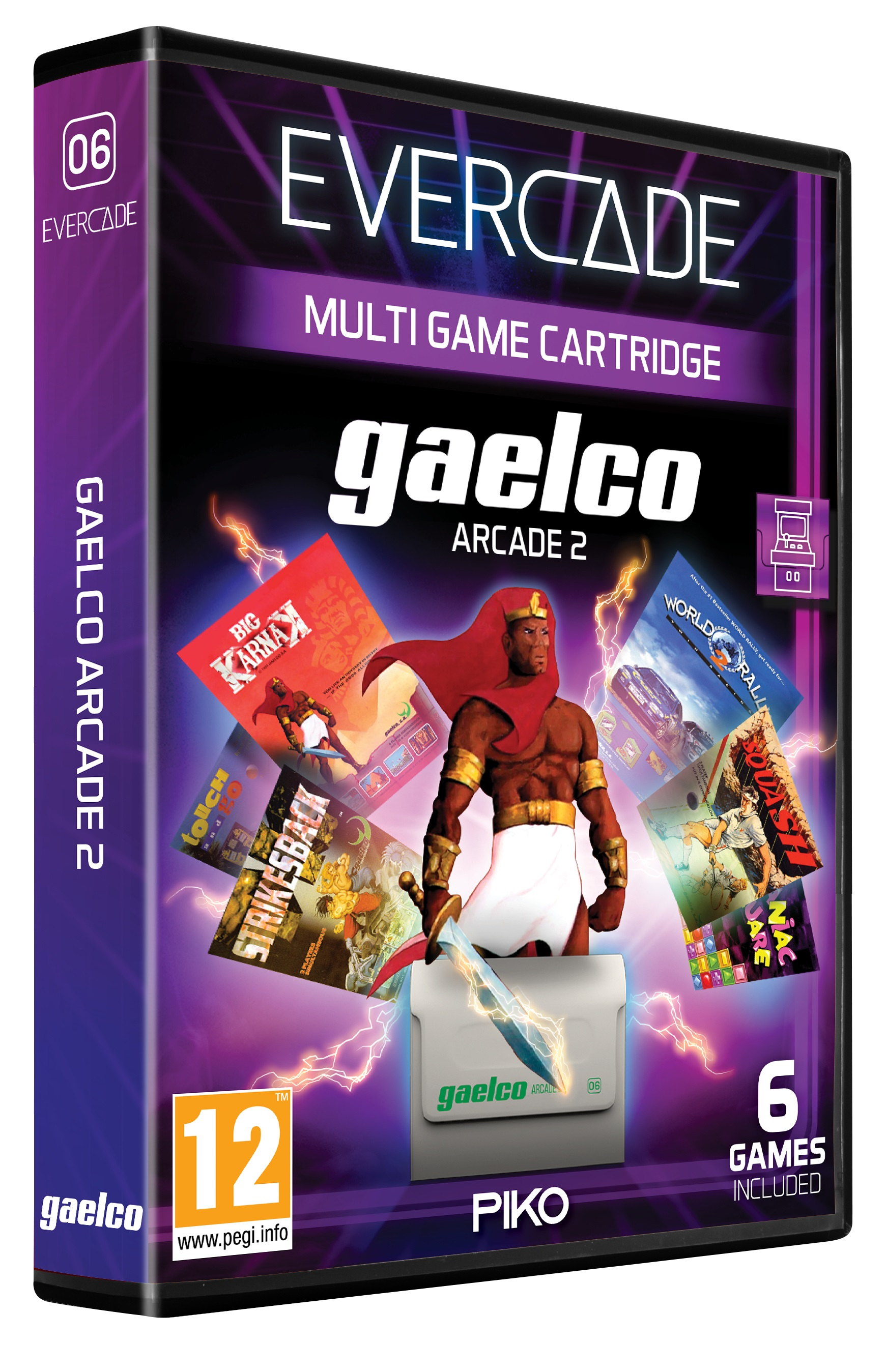 Zestaw gier Evercade Gaelco Arcade 2