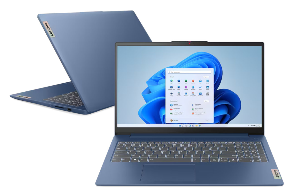 Laptop LENOVO IdeaPad Slim 3 15AMN8 FHD Ryzen 3 7320U/8GB/512GB SSD/INT/Win11H Niebieski (Abyss Blue)
