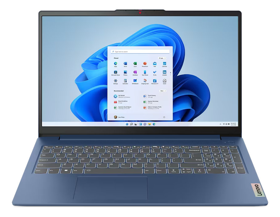 Laptop LENOVO IdeaPad Slim 3 15AMN8 FHD Ryzen 3 7320U/8GB/512GB SSD/INT/Win11H Niebieski (Abyss Blue)
