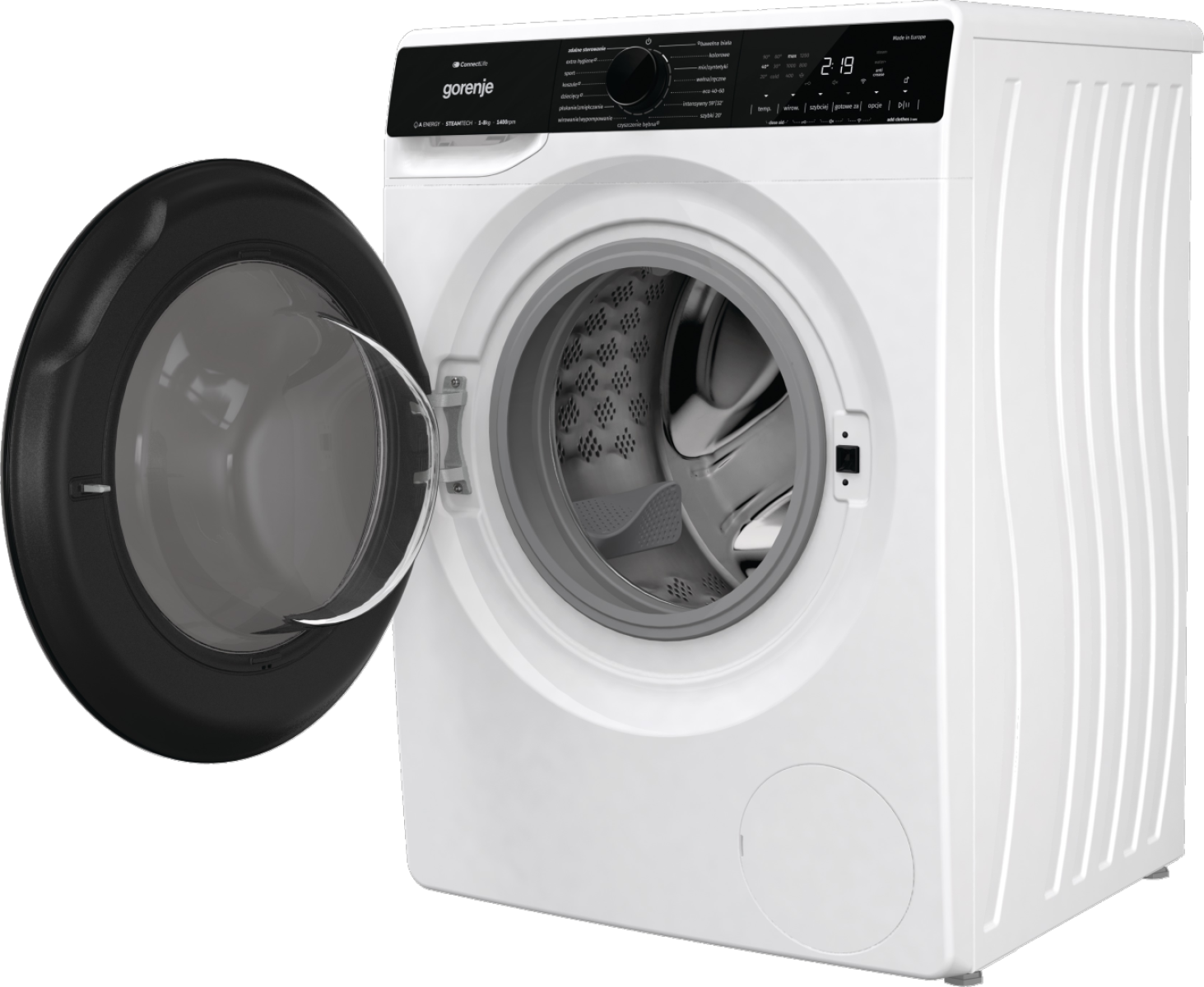 Pralka GORENJE WPNA84ATSWIFI3/PL 8kg 1400 obr. ConnectLife SteamTech AquaStop