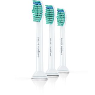 Recambio para cepillo dental - Philips Sonicare Proresult HX6013/10, Cabezales de recambio, 3 unidades, Control antiplaca, Blanco