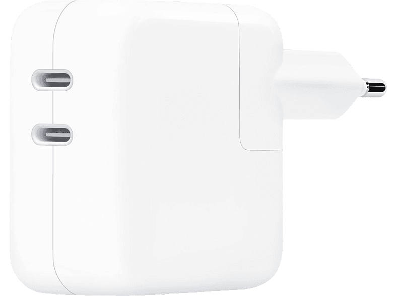 APPLE 35W Dual USB‑C Port Power Adapter Apple, Weiß