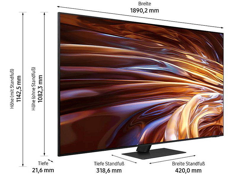 Thumbnail - SAMSUNG GQ85QN95D Mini LED / Neo QLED TV (Flat, 85 Zoll 214 cm, UHD 4K, SMART TV, Tizen)