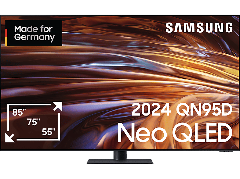 SAMSUNG GQ85QN95D NEO QLED TV (Flat, 85 Zoll / 214 cm, UHD 4K, SMART TV, Tizen) SATURN