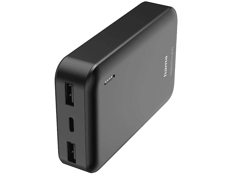 Powerbank HAMA Pocket 10 10000 mAh Antracyt – zdjęcie 3