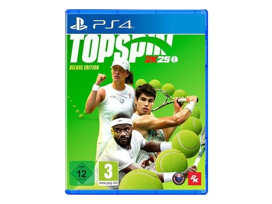 TopSpin 2K25: Deluxe Edition - PlayStation 4 - Tedesco