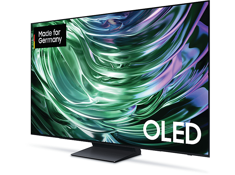 SAMSUNG OLEDGQ65S90D, lebendige Farben, satter Kontrast, perfekte Streaming- und Gaming-Reaktionsgeschwindigkeit, schlankes Design OLED TV (Flat, 65 Zoll / 163 cm, 4K, SMART TV, Tizen)