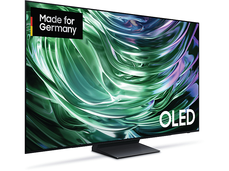 SAMSUNG OLEDGQ65S90D, lebendige Farben, satter Kontrast, perfekte Streaming- und Gaming-Reaktionsgeschwindigkeit, schlankes Design OLED TV (Flat, 65 Zoll / 163 cm, 4K, SMART TV, Tizen)